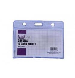 CBE 2515 Crystal ID Card Holder (5pcs/Packet)